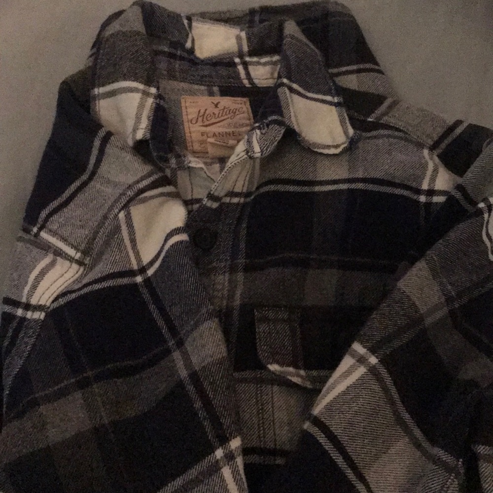 Mens American Eagle Flannel